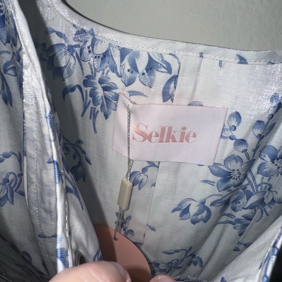 Selkie corset the bed & breakfast duchess corset XS blue and white - Picture 7 of 9